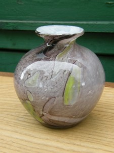 Détails Sur Vase Boule La Rochère En Verre