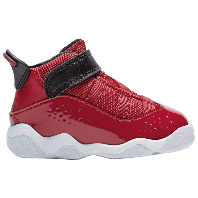 NWOB Jordan Kids' Toddler Gym Shoes Red Six Rings Basketball Sneakers sz 4