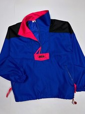 Columbia Winding Vintage Retro Windbreaker Jacket 90  s Nylon Neon Men's Size XL
