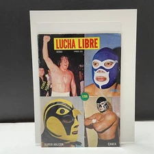 Lucha Libre #1206 Editorial EPRO Vintage Mexican Magazine (1987) Anibal Canek