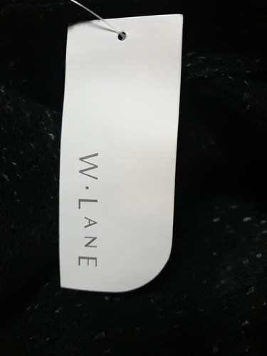 💚 NEW - W Lane Size 16 Black Knit Button Up Jacket Coat - RRP $169.99 💚 - Picture 5 of 7