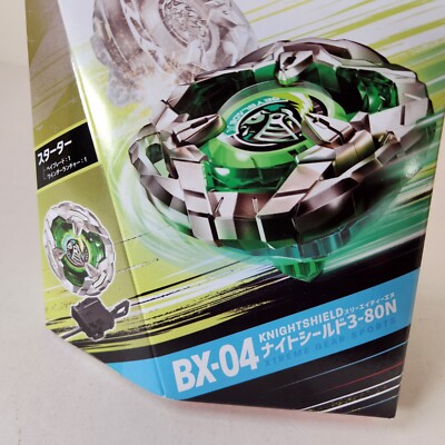 Takara Tomy Beyblade X BX-04 Knight Shield 3-80N Night Starter Set