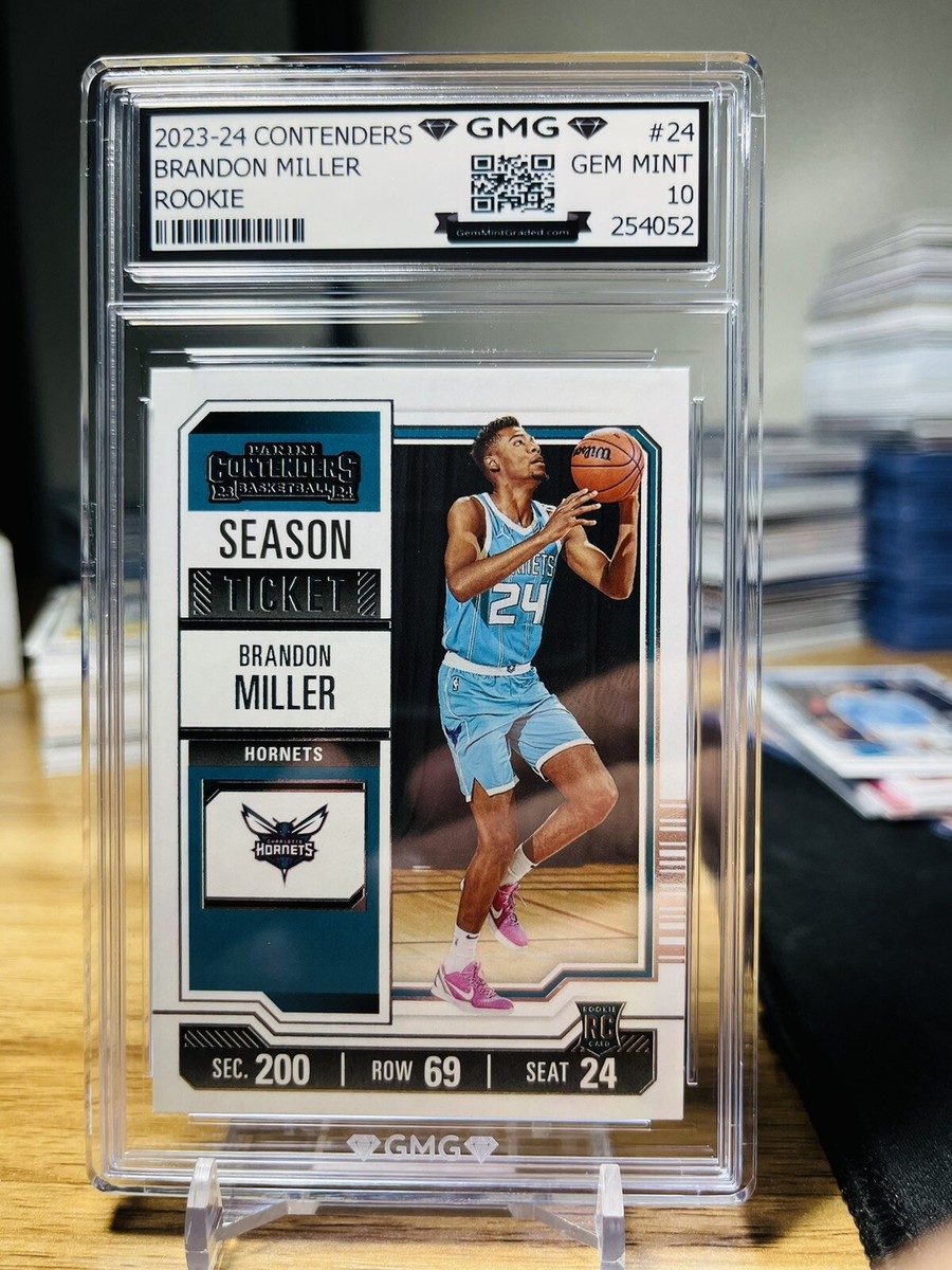 2023-24 Panini Contenders - Season Ticket Brandon Miller #24