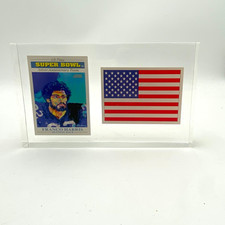 Franco Harris 1991 Super Bowl Silver Anniversary Team Desert Storm Acrylic