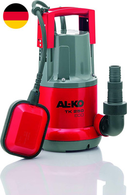 AL-KO Klarwasser-Tauchpumpe TK 250 ECO (250 Watt Motorleistung, 6.000 L/H Max. F