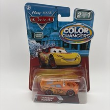 Disney Pixar Cars Color Changers, 2009 Lightning McQueen - 2 Paint Jobs In 1