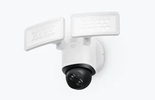 eufy - Security Floodlight Camera E340 - Wired - 3K Dual Camera & Dual-Band