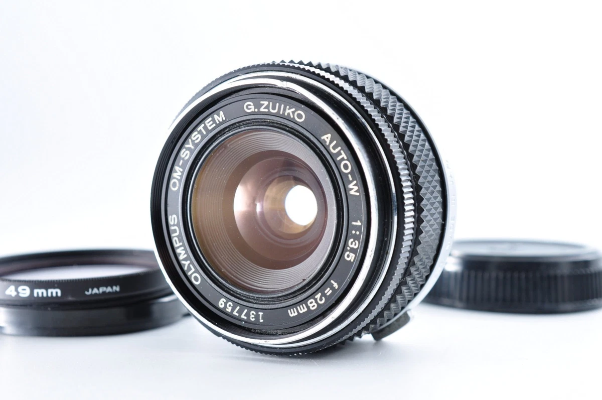 F/3.5 Camera Lenses Olympus Zuiko 28mm Focal for sale | eBay