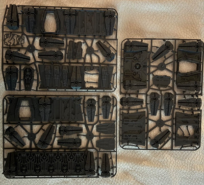 Kill Team Tomb World Terrain Necron Tombship 3 Unique Sprues Warhammer 40,000