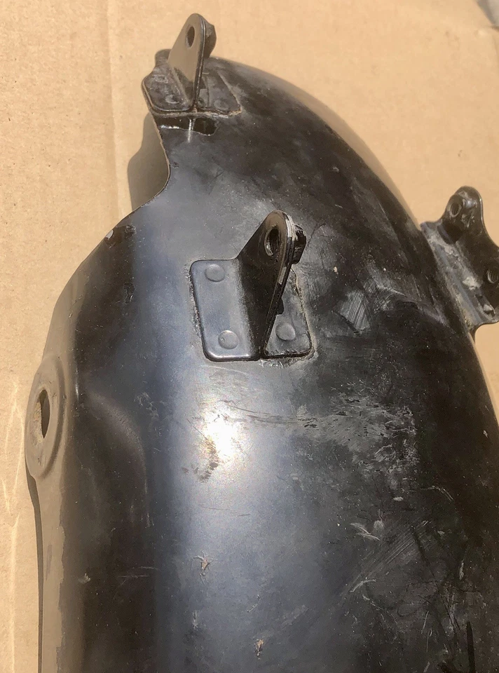 Honda MR 175 1975 guardabarros interior trasero 1975-1977 MR175 250 Elsinore fabricante original 80105-373-0 Foto 4 de 4