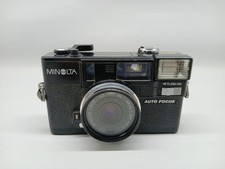 Vintage Minolta Hi-Matic AF2 Auto Focus w Flash Japan Untested