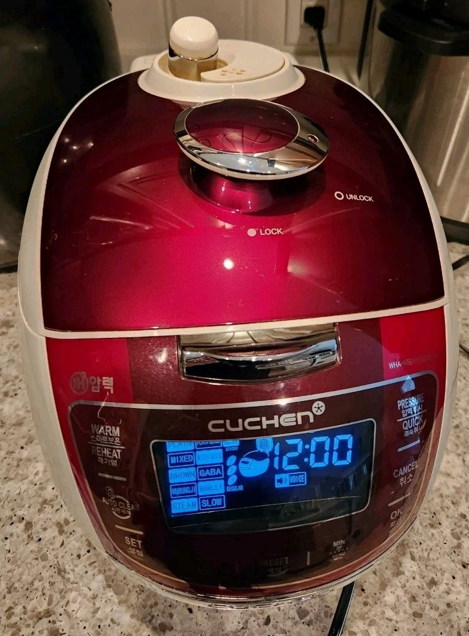Cuchen WHA-VE1000GDXF3US Black Diamond IH Pressure Rice Cooker