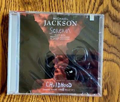 MICHAEL JACKSON - SCREAM/CHILDHOOD CD - 1995 Epic -  New! Sealed!