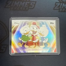 2026 Topps Disney Neon Huey, Dewey, Louie /99 #152