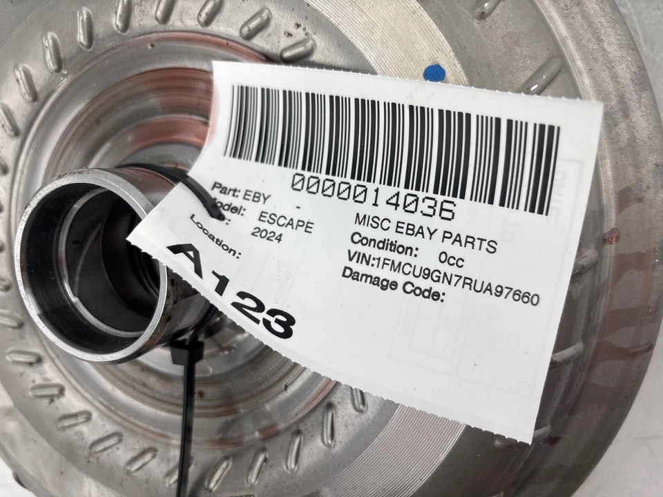 2020-2024 FORD ESCAPE AWD 1.5L AUTOMATIC TRANSMISSION TORQUE CONVERTER - Image 3 of 4