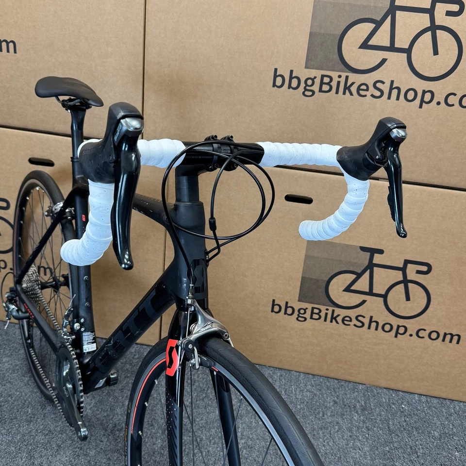 Bicicleta de carretera Scott Contessa Addict 35 usada de fibra de carbono para mujer, - 2019, 54 cm Foto 4 de 4