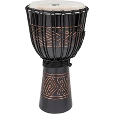 Toca Street Series Black Onyx Djembe Large