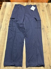 NWT FR Steelguard Pants Mens 36x30 Blue Flame Resistant Side Pockets Work Pant