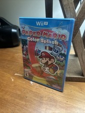 Paper Mario Color Splash (Nintendo Wii U) NEW & SEALED