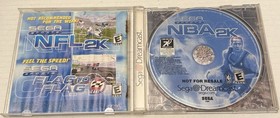 NBA 2K (Sega Dreamcast, 1999) Complete, CIB - Tested