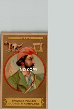 Lot of 6 Chromos CHOCOLATE FOAL - CORSE Bses PYRENEES QUIMPER BRETAGNE CANTAL