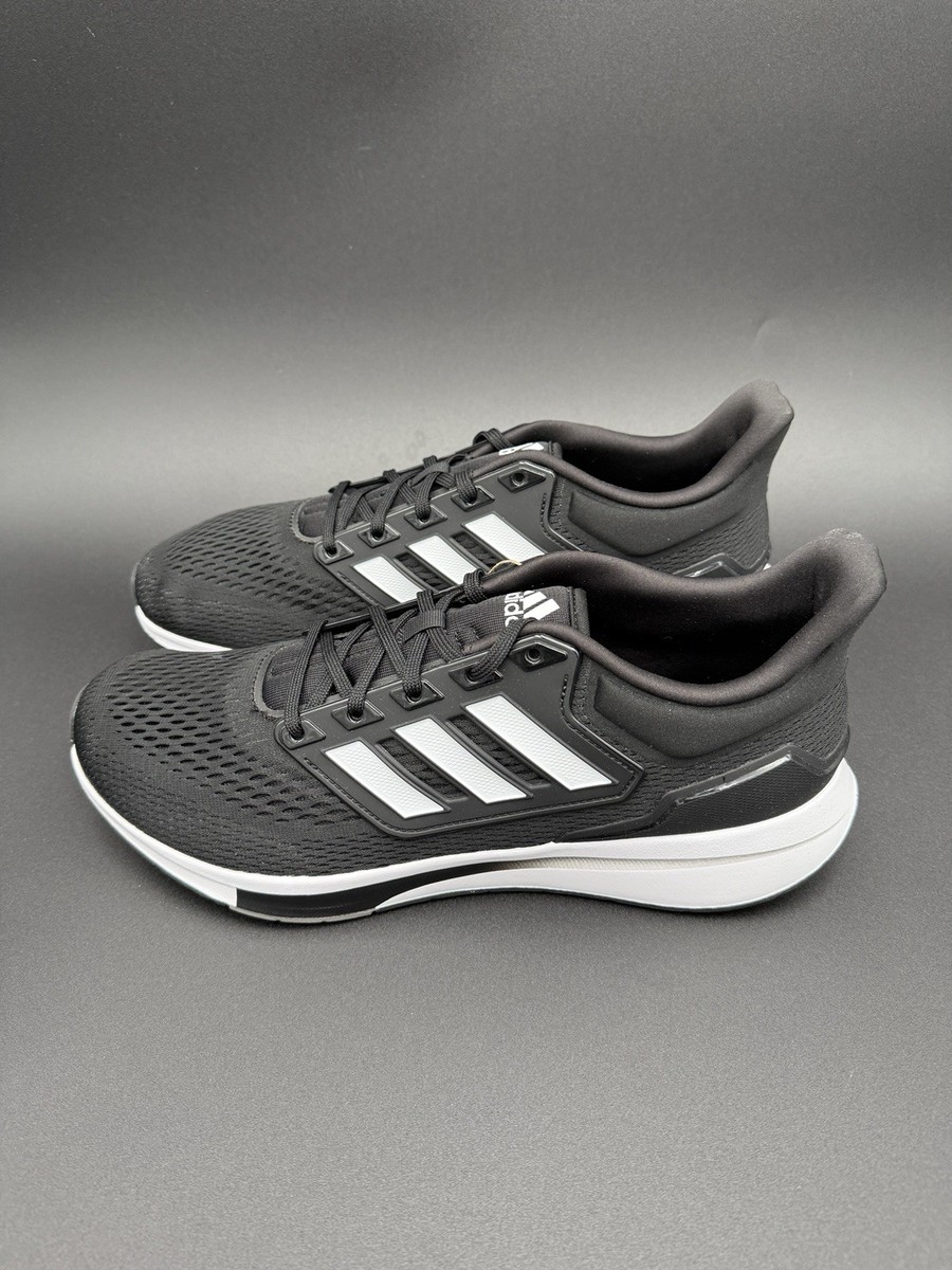 adidas EQ21 Run Men\'s Running Shoes Black/Grey adidas EQ21 Run Cold.RDY  main image 4