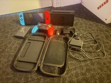 Nintendo Switch 32GB Handheld Console Good Condition With Extras
