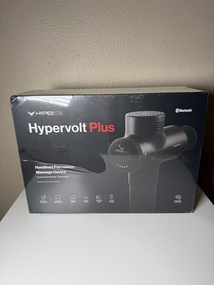 Hyperice Hypervolt Plus Percussion Massage Device Black, Bluetooth NEW SEALED