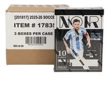 2025-26 Panini Noir Road To FIFA World Cup Soccer 3 Box Case Factory Sealed ⚽️🔥