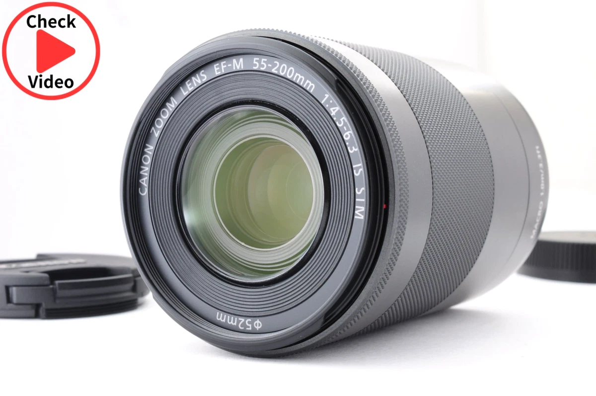 Canon EF-M 55-200mm Zoom Camera Lenses for sale | eBay