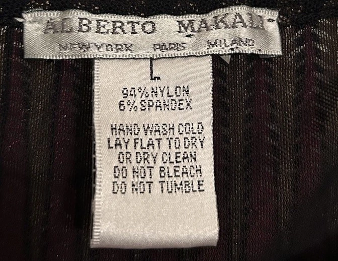 Alberto Makali Large Multicolor Dolman Sleeve Top Abstract Colorful Trippy Artsy - Image 2 of 4