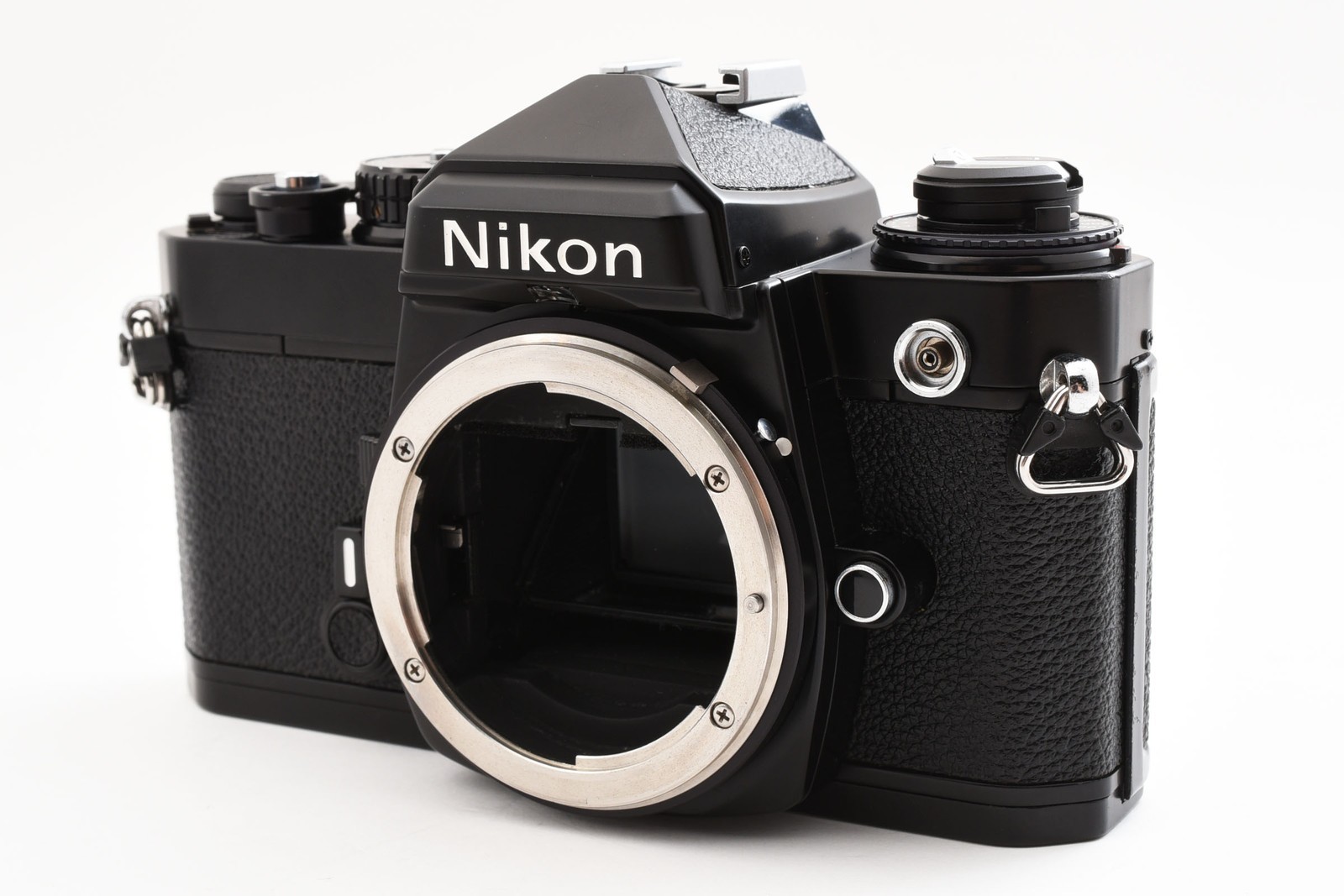 373xx/ Meter Works [MINT] Nikon FE Black Body 35mm Film AE MF SLR Camera From JP