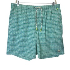 Psycho Bunny Logo Swim Trunks Men's Size 1XL Beach