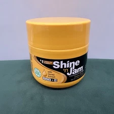Ampro Shine 'n Jam Conditioning Gel, Extra Hold 4 oz For Wave Braids Locs Twist3