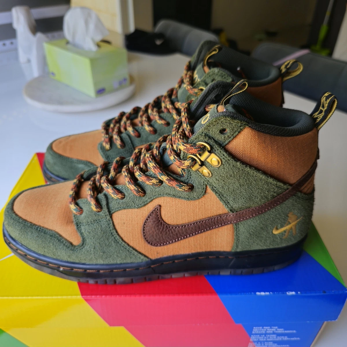 29.5cm NIKE DUNK HIGH PRO SB BROWN PACK Nike SB Dunk Low Pro