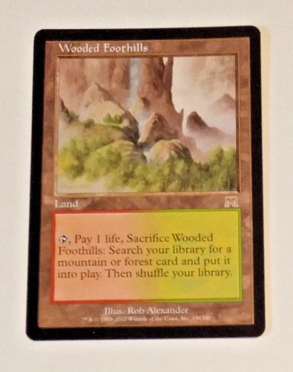 Wooded Foothills Magic: The Gathering Trading Card Games