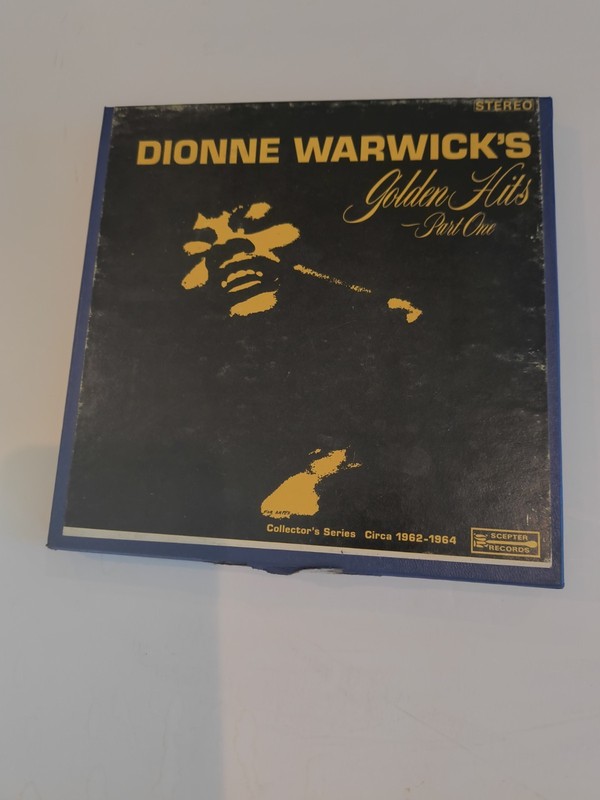 Dionne Warwick's Golden Hits Part 1  Reel Tape 3-3/4ips