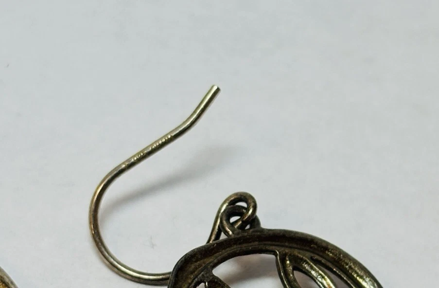 Silpada Sterling 925 Silver Turquoise Bead Dangle Earrings W2213 - Image 2 of 4