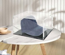 Hat Display Case Baseball Football Cap Stand Holder Clear