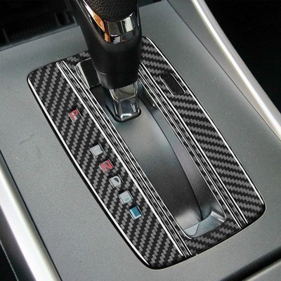 Carbon Fiber Gear Shift Panel Cover for 20132017 Honda Accord Accessories