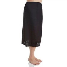 Velrose Lingerie Half Slips 31" Style 2360 1X, BLACK 