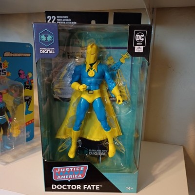 Doctor Fate Action figure DC Direct Justice League MOC Mcfarlane Toy Silver Age