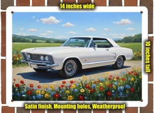 Metal Sign - 1964 Buick Riviera 3 Oil Painting - 10x14