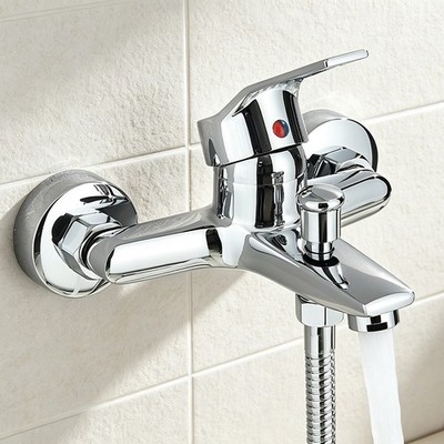 Badewannenarmatur Edelstahl Duschset Badarmatur Mischbatterie Bad Wannenarmatur