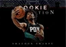 2022-23 Panini Select #28 Shaedon Sharpe Trail Blazers Rookie Revolution RC