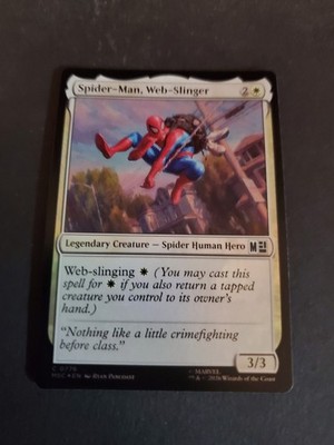 Spider-Man, Web-Slinger (Foil) - 0776 - Marvel Super Heroes (MSC) - MTG - NM/M