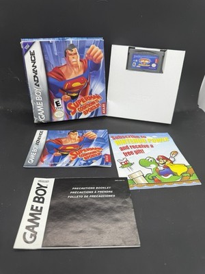Superman Countdown to Apokolips Nintendo Gameboy Advance, Box & Manual, Tested