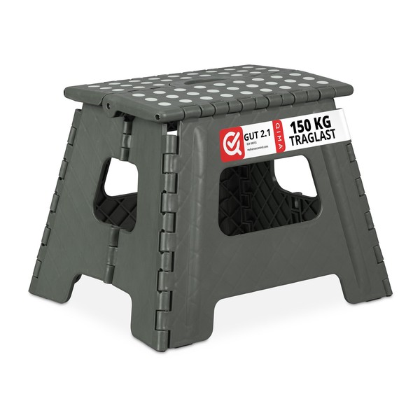 Klapphocker Faltbar Falthocker Campinghocker Camping Schemel Rutschfest Leicht-image