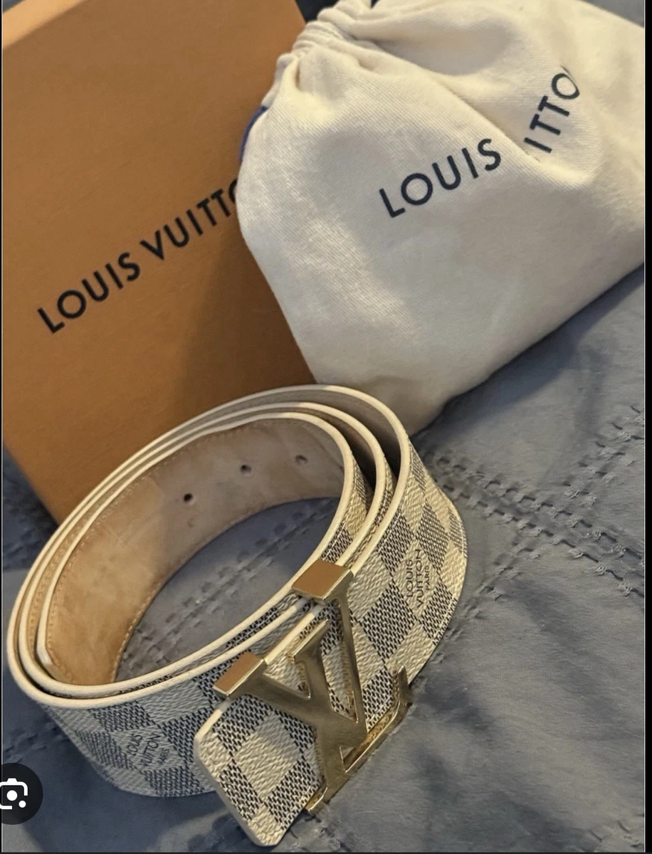 Louis Vuitton Leather White Belts for Men for sale | eBay