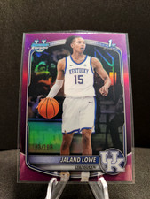 2025-26 Bowman Chrome U 1st Jaland Lowe Fuchsia Refractor /199 Kentucky Wildcats